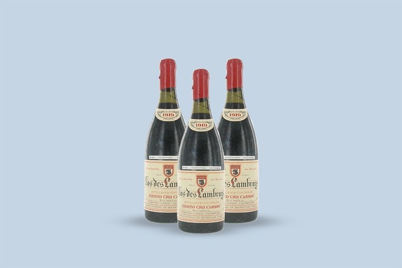 1919 Domaine des Lambrays Clos des Lambrays Grand Cru