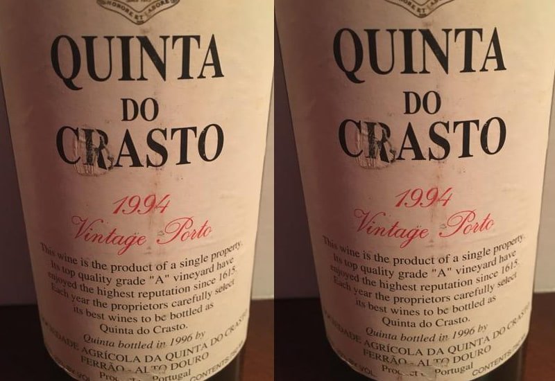 A ruby red wine, the 1994 Quinta do Crasto Vintage Port shows a great concentration of fruit. 