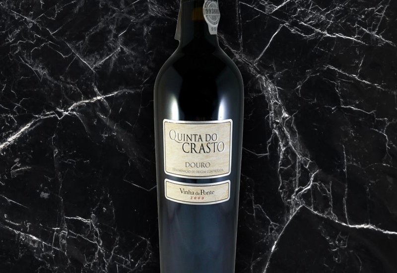 The nose of Quinta do Crasto Vinha da Ponte is layered and complex with raspberry, strawberry, mushroom, leather, and green pepper notes.