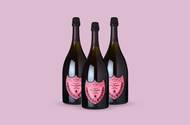 2008 Dom Perignon Luminous Collection Rose Millesime