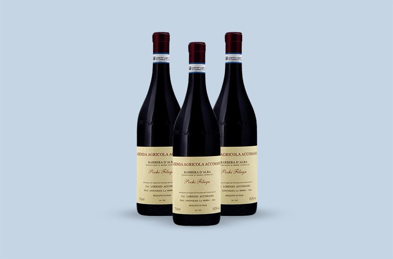 2015 Cavalier Lorenzo Accomasso &#x27;Pochi Filagn&#x27; Barbera d&#x27;Alba, Piedmont, Italy