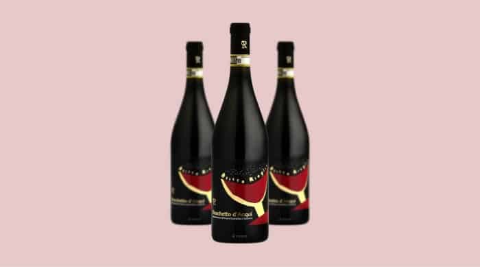 This sparkling red wine is made with Brachetto grapes and is a perfect match for any dessert.