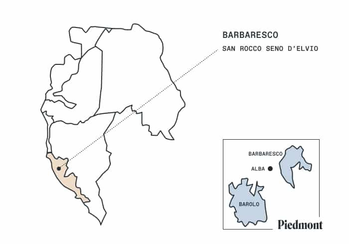The wineries of San Rocco Señor&#x27;s d&#x27;Elvio produce Barbarescos with intense floral aroma and finesse.