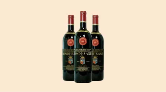 Sangiovese wine: 1891 Biondi Santi Tenuta Greppo Riserva, Brunello di Montalcino DOCG