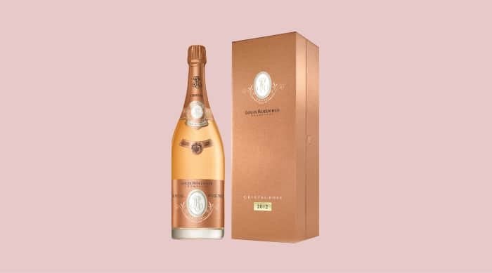 This pink champagne wine is a blend of 55% Pinot Noir and 45% Chardonnay and is made using the saignée method.