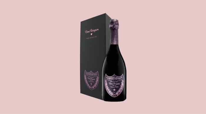 Made with a blend of 34% Chardonnay, 38% Pinot Noir, and 28% red Pinot Noir, this pink Champagne tastes like strawberries drenched in rich cream.