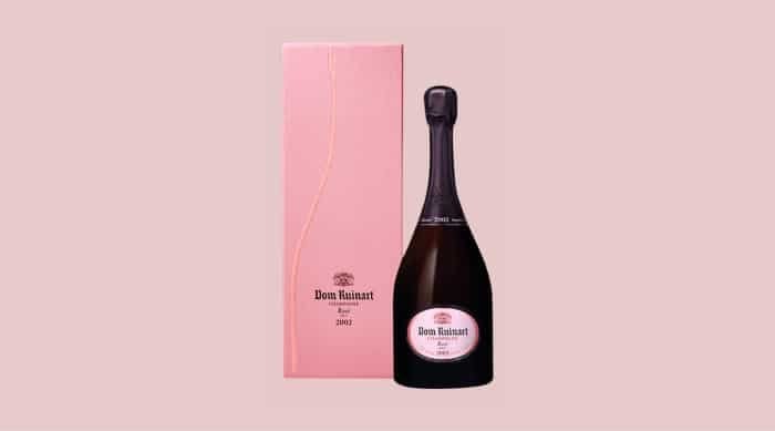 This elegant Champagne is made of 80% Chardonnay and 20% red Pinot Noir. It has a vibrant, deep pink coral color with an intense and complex aroma.