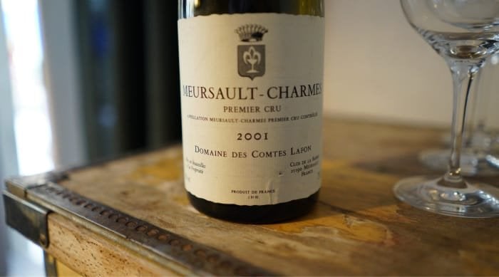 Meursault wine: Meursault Charmes Premier Cru 2001 Domaine des Comtes