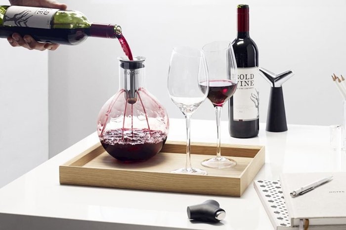 A wine gadget is another cool wine gift idea for a wine connoisseur.