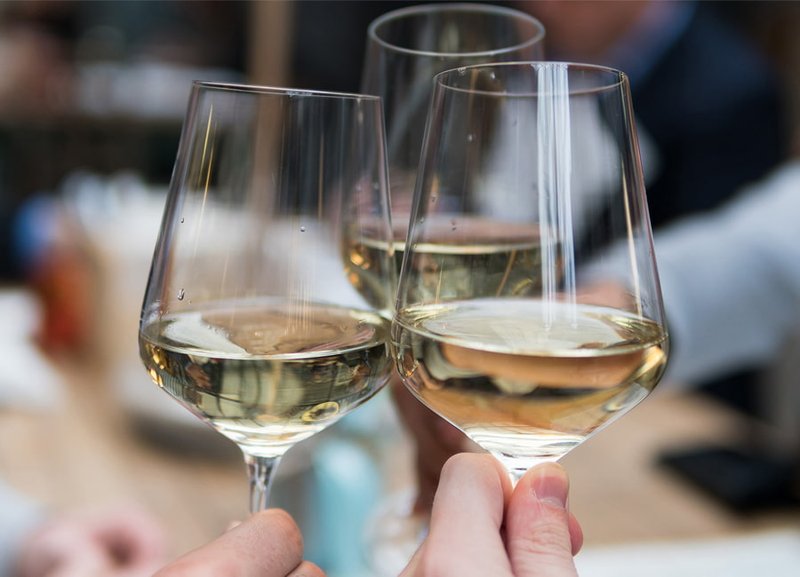 The distinctive freshness and crisp aromas of a Sauvignon Blanc make it a delightful treat on a hot summer day or along with a traditional dinner!