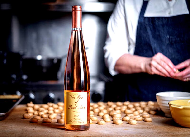 Winemakers who use the Vin Gris method do not allow for any maceration time.