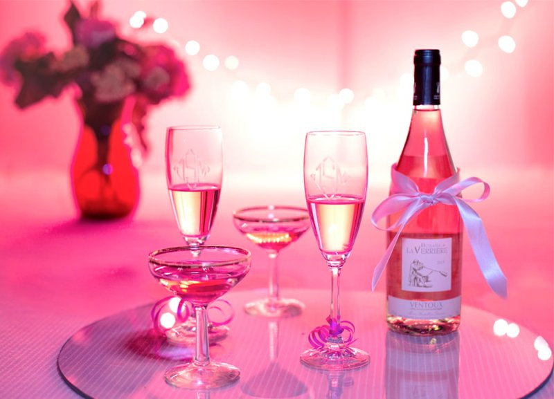 Italian pink Rose wines are produced throughout the country.