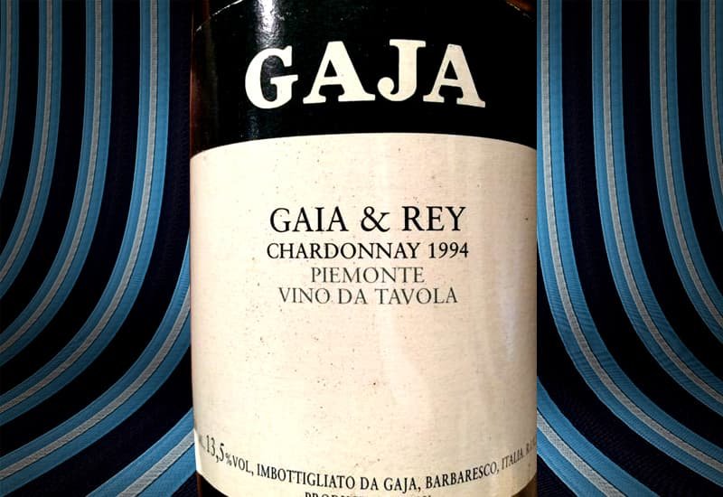 Gaja Gaia & Rey Chardonnay, Piedmont, Italy, 1994