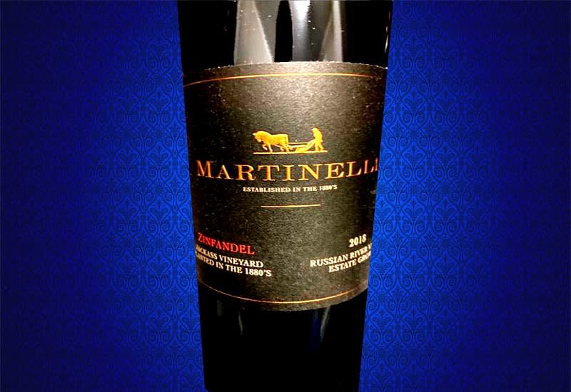 Sangria Wine: 2018 Martinelli Jackass Hill Zinfandel, Russian River Valley, USA