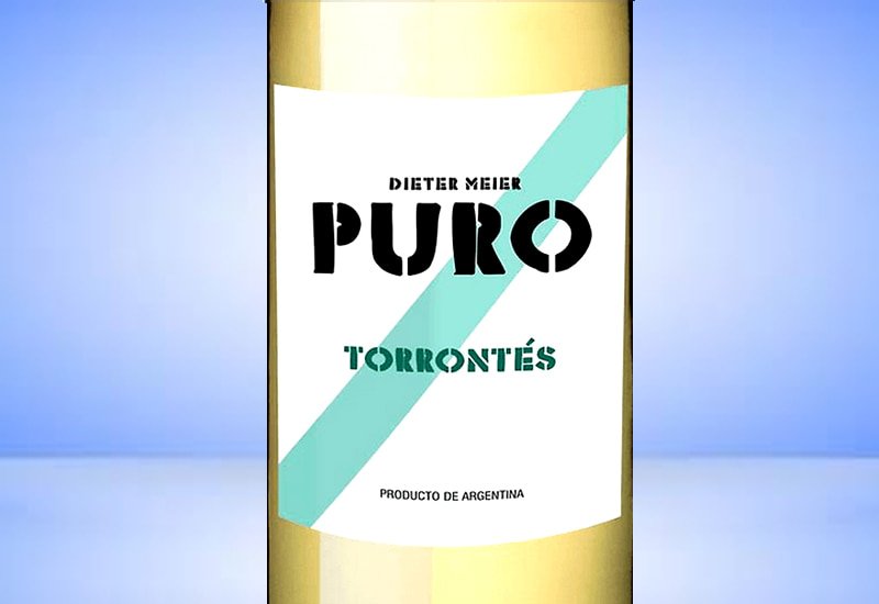 The 2016 Dieter Meier Ojo de Agua Puro Torrontes is a stunning pairing for a white wine Sangria.