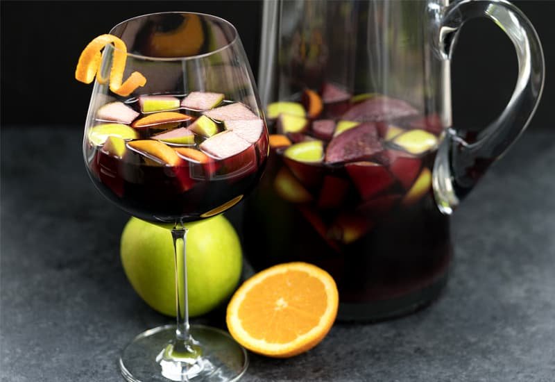 This classic Sangria recipe is perfect to use with your favorite dry red wine!