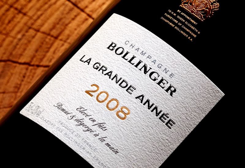 Kir Royale: Bollinger La Grande Annee Brut, Champagne