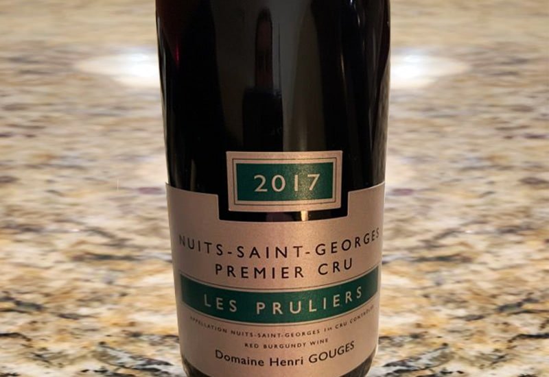 Pinot Blanc: 2017 Domaine Henri Gouges La Perriere Blanc, Nuits-Saint-Georges Premier Cru, France