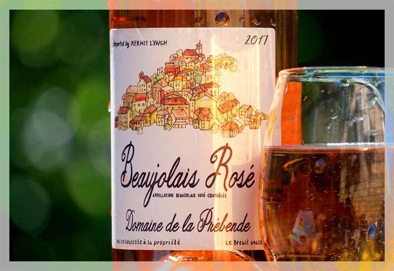 Beaujolais Roses are light-colored see-through wines made from the local Gamay grapes and sometimes from Pinot Noir.