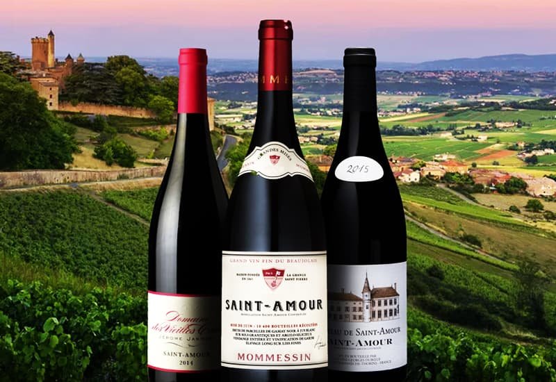 Saint-Amour: It is one of the smallest Beaujolais appellations.