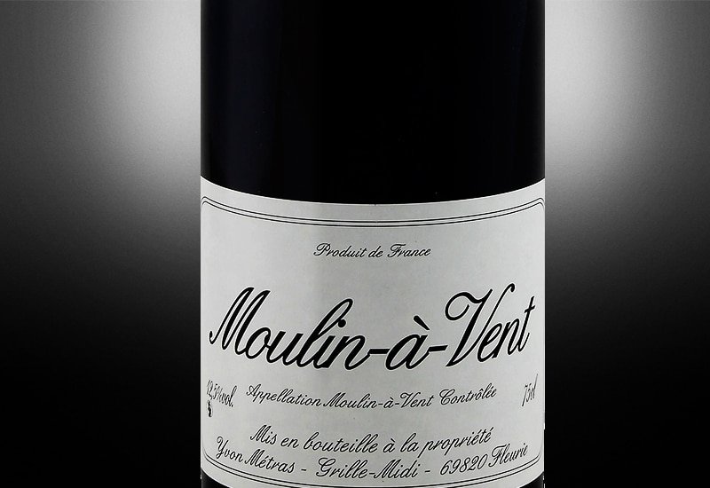 2014 Yvon Métras Moulin-à-Vent Beaujolais wine