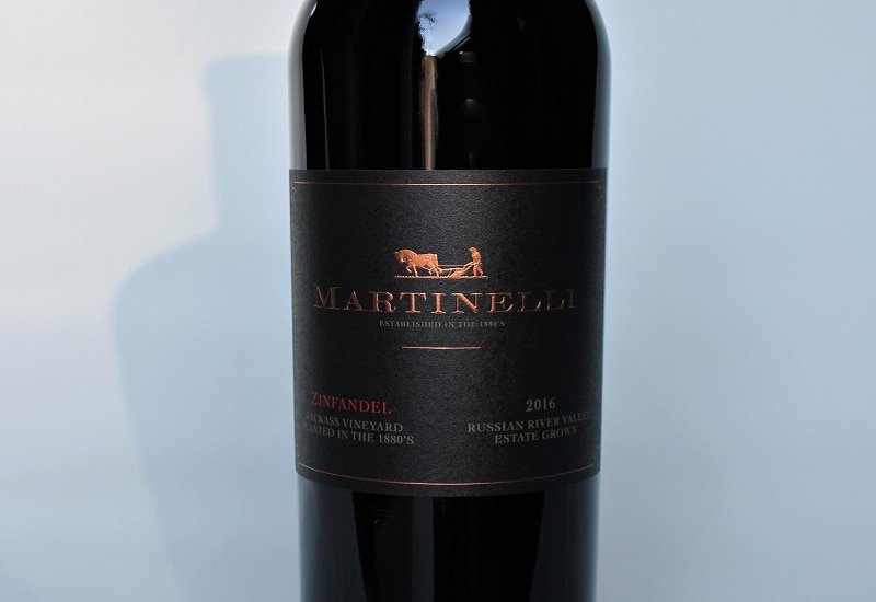 Zinfandel Wine: 2016 Martinelli Jackass Vineyard Zinfandel, Russian River Valley, USA