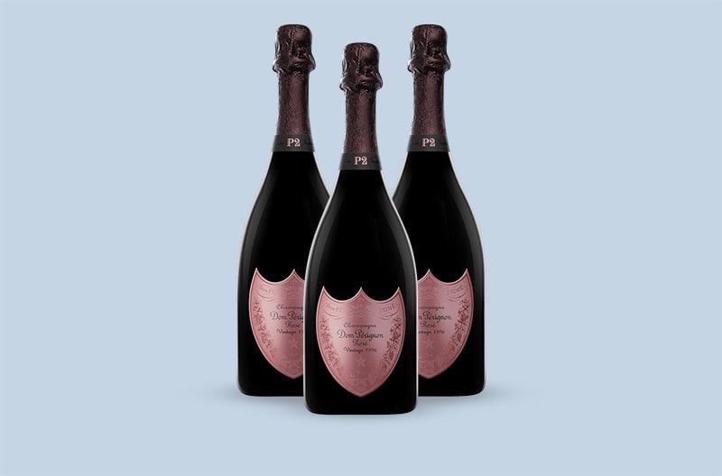 This Brut Rose Champagne is a P2 vintage, which means it was aged for at least 20 years before its release.