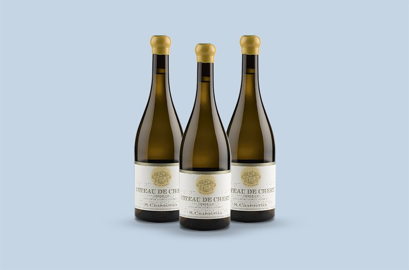 Viognier Wine, M. Chapoutier Condrieu Coteaux de Chery, Rhone, France, 2014