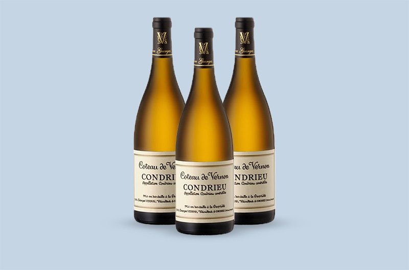 Viognier Wine, Domaine Georges Vernay Condrieu Coteau de Vernon, Rhone, France, 2001