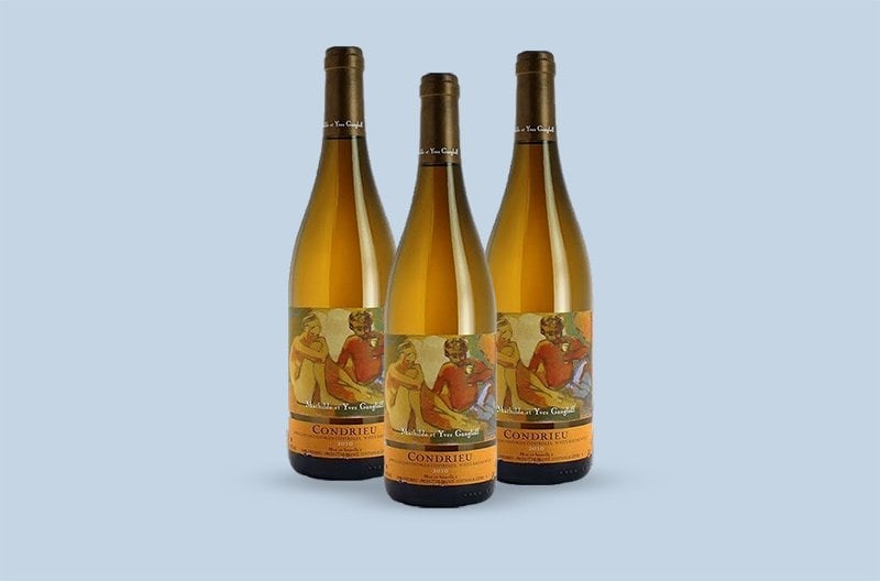 Viognier Wine: Domaine Yves et Mathilde Gangloff Condrieu, Rhone, France, 2012