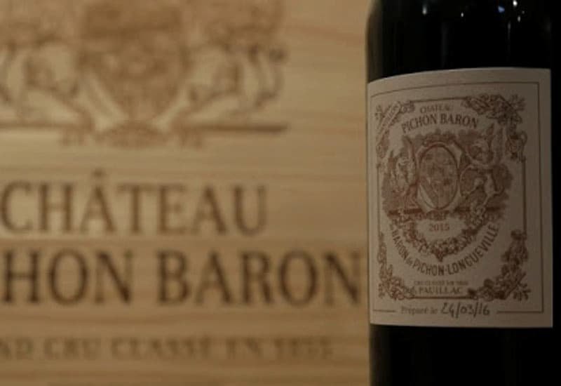 Pauillac Wine: Chateau Pichon Baron 2015