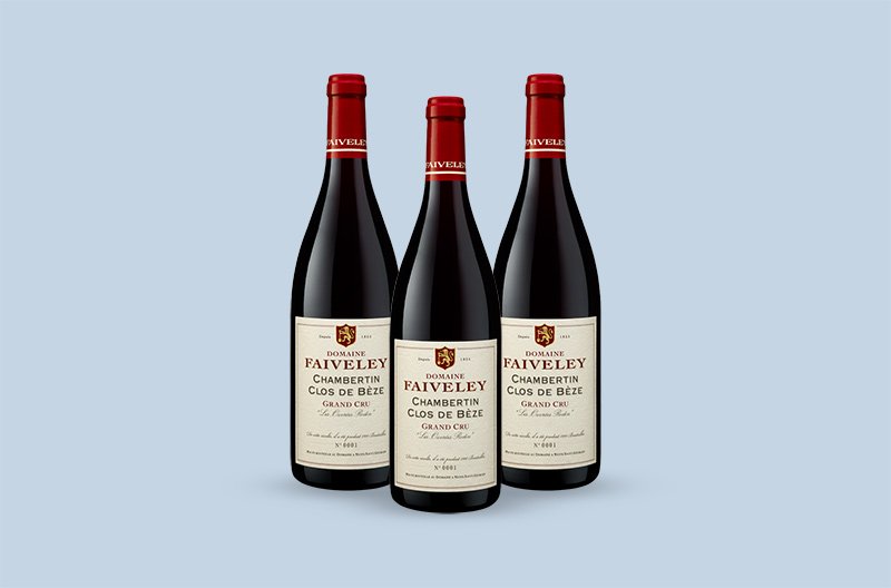This beautiful Domaine Faiveley Chambertin-Clos de Beze Les Ouvrees Rodin Grand Cru Pinot Noir wine surprises with velvety tannins and bright acidity.