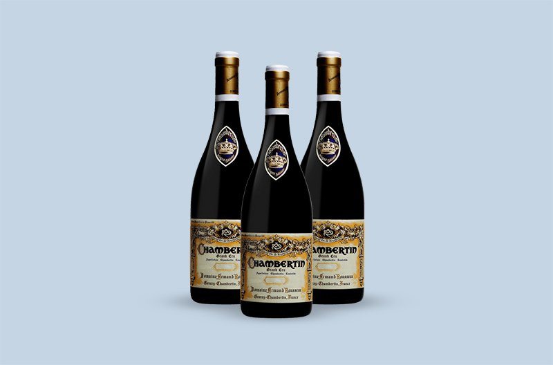 An exotic Pinot Noir wine, the 1959 Domaine Armand Rousseau Pere et Fils Chambertin Grand Cru has seductive aromas and flavors.