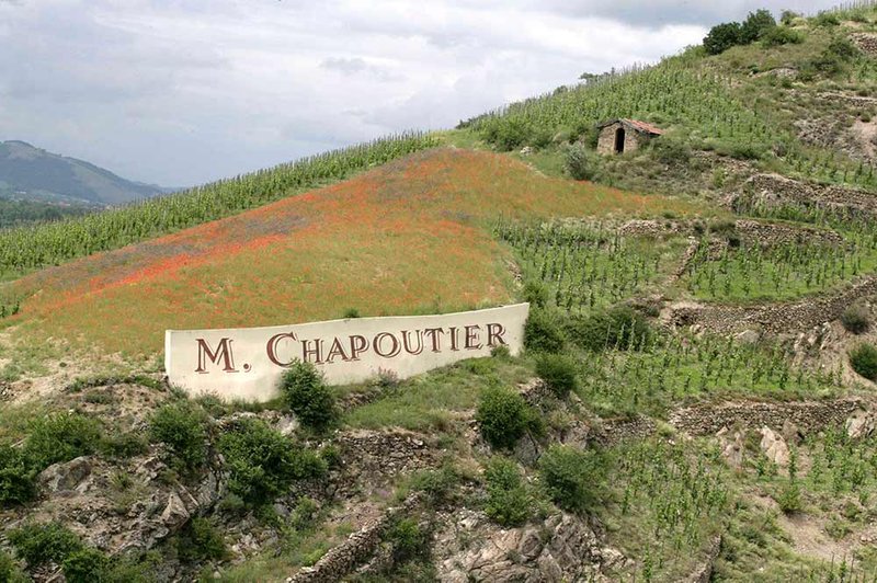 Domaine M. Chapoutier is a family-owned French wine estate located in the Tain l’Hermitage area of the Rhone Valley.
