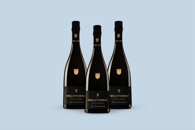 Philipponnat Champagne: Philipponnat Blanc de Noirs Brut with Decanter Set, NV