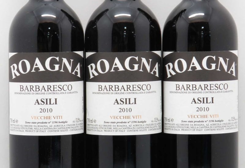 Roagna Pajè Vecchie Viti, DOCG Barbaresco, Piedmont, Italy, 2010