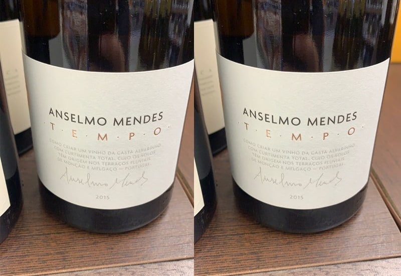 Vinho Verde Wine: 2016 Anselmo Mendes Tempo, Vinho Verde, Portugal