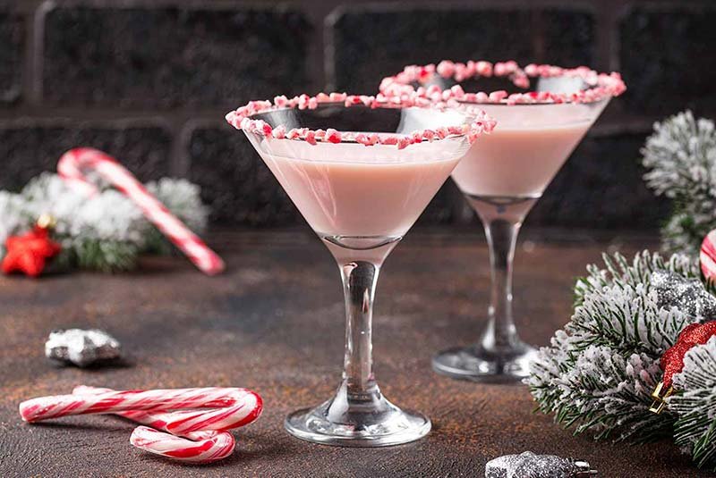 Candy Cane Cocktail