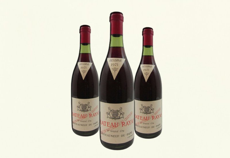 Rhone Wine: Chateau Rayas Chateauneuf-du-Pape Reserve, 1971