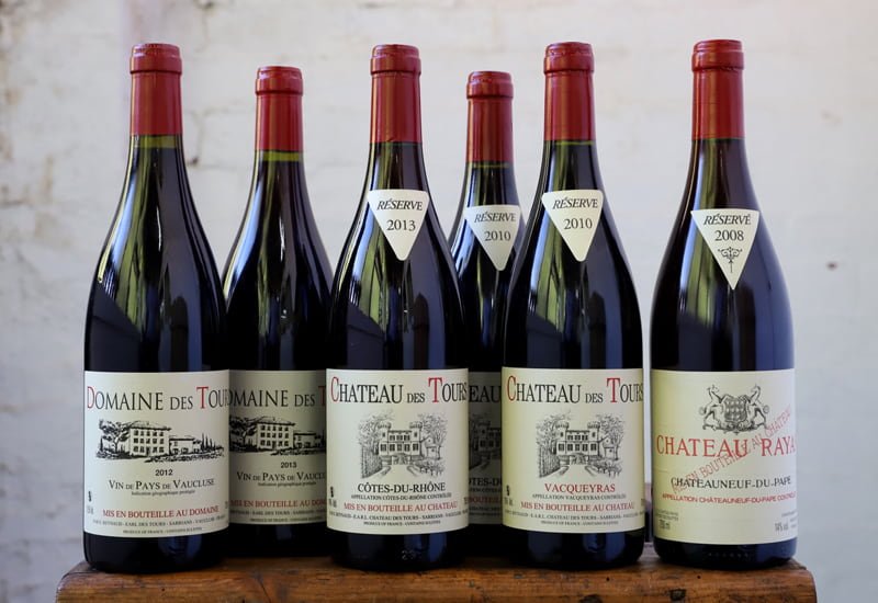 This is Chateau Rayas&#x27; signature style of red wine made with 100% Grenache grapes (even though the Chateauneuf du Pape appellation regulations allow blend wines with up to 13 varietals.)