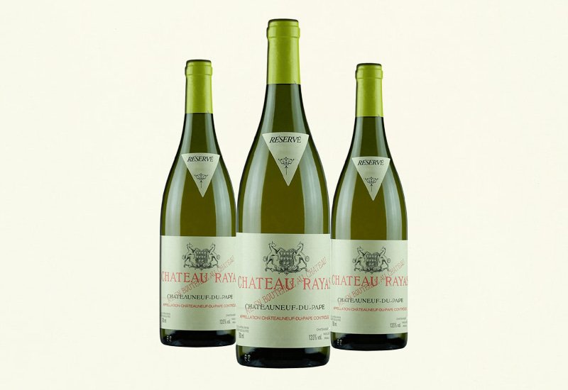 Rhone Wine Chateau Rayas Chateauneuf-du-Pape Reserve Blanc, 2001 