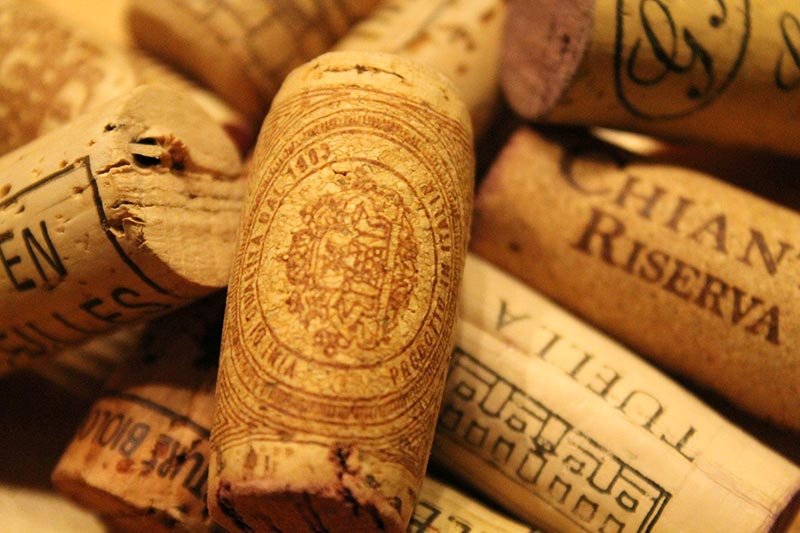 Chianti Wine corks