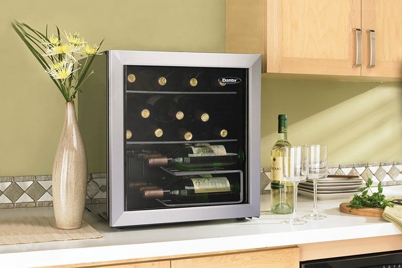 If you don’t have a lot of space available for wine storage, the countertop wine cooler is the perfect option. 