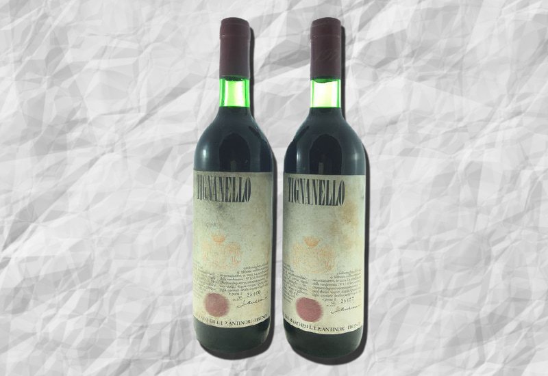 Super Tuscan Wine: Marchesi Antinori Tignanello Toscana IGT 1971