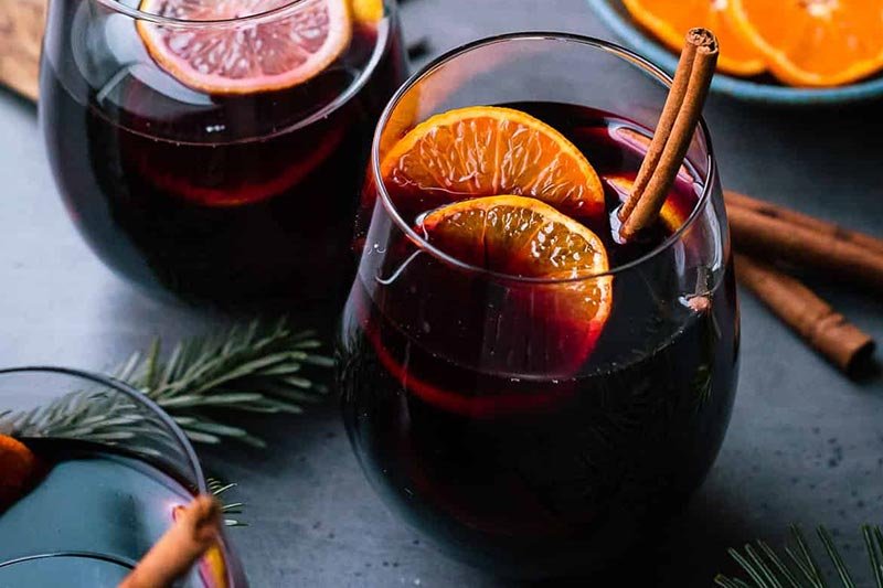 Mulled Wine Christmas drink