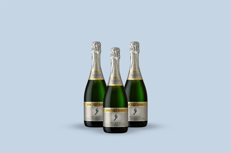 NV Barefoot Bubbly Brut Cuvee Champagne