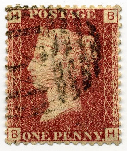 Penny Red Plate 77, United Kingdom, 1863 ($805,000).jpg