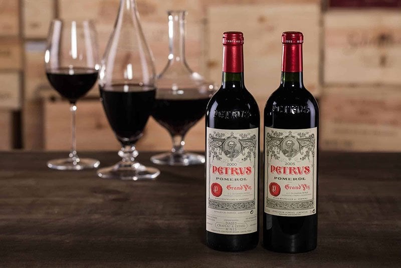 Right Bank Bordeaux Petrus wine
