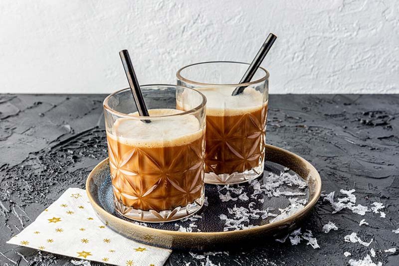 Salted Caramel White Russians