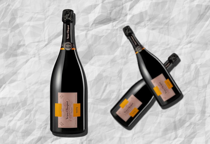 Veuve Clicquot Rose: 1979 Veuve Clicquot Ponsardin Cave Privee Collection Brut Rose Champagne, France